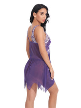 Load image into Gallery viewer, Foreign Trade Supply European and American New Sexy Lingerie Sexy Women's Lace Mesh Sexy Suspender Skirt Home Wear