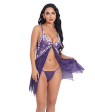Load image into Gallery viewer, Foreign Trade Supply European and American New Sexy Lingerie Sexy Women's Lace Mesh Sexy Suspender Skirt Home Wear
