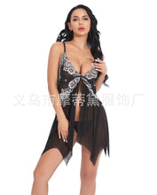 Load image into Gallery viewer, Foreign Trade Supply European and American New Sexy Lingerie Sexy Women's Lace Mesh Sexy Suspender Skirt Home Wear