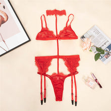 Load image into Gallery viewer, Foreign trade supply European and American new sexy lingerie sexy halter one-piece three-point sexy suit factory direct sales