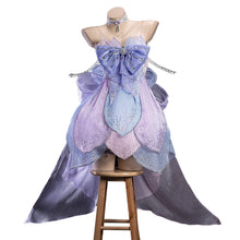 Load image into Gallery viewer, LAST BATCH UWOWO Exclusive Genshin Impact Fanart Kokomi Starlit Jellydream Formal Dress Cosplay Costume Bud Dress With Petticoat