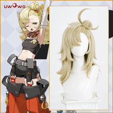 Load image into Gallery viewer, UWOWO Piper Wheel Wig Game Zenless Zone Zero Cosplay/ZZZ Cosplay Piper Wheel Cosplay Wig Gold Hair Long Hair