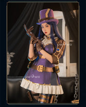 Load image into Gallery viewer, LAST BATCH UWOWO League of Legends/LOL: Caitlyn Sheriff of Piltover Cosplay Costume
