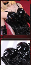 Load image into Gallery viewer, 【Halloween Special Offer 68% OFF】IN STOCK Misa Amanee Cosplay Anime DokiDoki-SR Women Black Leather Dress Halloween Costume