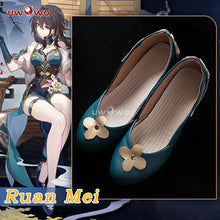 Load image into Gallery viewer, IN STOCK UWOWO Honkai Star Rail Ruan Mei Cosplay RuanMei HSR Cosplay Costume Full Set Role Play Outfits