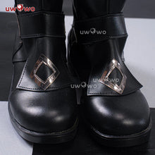Load image into Gallery viewer, UWOWO Capitano Cosplay Shoes Game Genshin Impact Fatui Harbingers Il Capitan Cosplay Shoes Boots