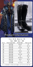 Load image into Gallery viewer, UWOWO Capitano Cosplay Shoes Game Genshin Impact Fatui Harbingers Il Capitan Cosplay Shoes Boots