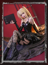 Load image into Gallery viewer, 【Halloween Special Offer 68% OFF】IN STOCK Misa Amanee Cosplay Anime DokiDoki-SR Women Black Leather Dress Halloween Costume