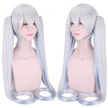 Load image into Gallery viewer, 28 Colors Miku Cosplay Wig Long Heat Resistant Synthetic Hair Clip Ponytails Wigs