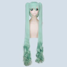 Load image into Gallery viewer, 28 Colors Miku Cosplay Wig Long Heat Resistant Synthetic Hair Clip Ponytails Wigs