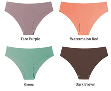 Load image into Gallery viewer, 3 Pcs Set Seamless Panties for Women Breathable Low Waist Sexy Underwear Solid Silk Briefs Invisible Seamless Panties Woman