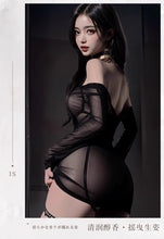 Load image into Gallery viewer, Sexy lingerie sexy non-take-off pajamas 2024 new passion uniform bed temptation dating robe plus size clothes