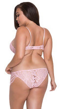 Load image into Gallery viewer, New foreign trade European and American sexy lingerie lace perspective bikini temptation three points more than suit size pajamas