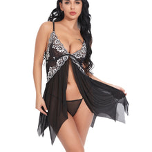 Load image into Gallery viewer, Foreign Trade Supply European and American New Sexy Lingerie Sexy Women's Lace Mesh Sexy Suspender Skirt Home Wear