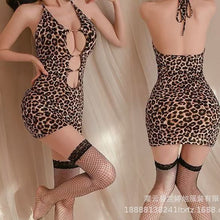 Load image into Gallery viewer, Sexy Lingerie, Sexy Maid Student Uniform, Nurse Bunny Girl, Hot Bed Passion, Midnight Charm Nightgown