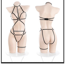 Load image into Gallery viewer, Sexy lingerie sexy non-take-off pajamas 2024 new passion uniform bed temptation dating robe plus size clothes