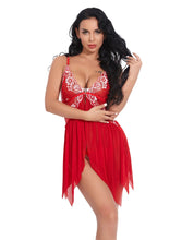 Load image into Gallery viewer, Foreign Trade Supply European and American New Sexy Lingerie Sexy Women's Lace Mesh Sexy Suspender Skirt Home Wear