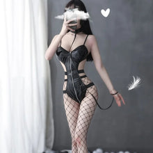 Load image into Gallery viewer, Sexy Lingerie Queen Uniform Temptation Nightclub Sexy Bondage Lingerie Corset-Style Bed Harness Tight-Fitting Outfit