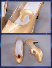 Load image into Gallery viewer, UWOWO Game Genshin Impact Mona Shoes Cosplay Shoes Megistus Cosplay Astral Reflection Cosplay Boots