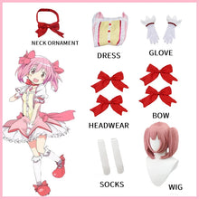 Load image into Gallery viewer, Kaname Madoka Akemi Homura Cosplay Costume Puella Magi Madoka Magica Adult Carnival Uniform Anime Halloween Costumes Women Game