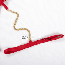 Load image into Gallery viewer, Lingerie Set Erotic Underwire Bra Set Bondage Sex Garters G-String Lingerie Set Ladies Underwear Sexy Costume Women's Intimates