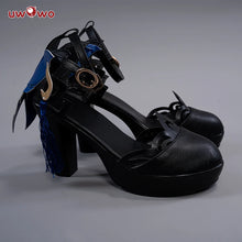 Load image into Gallery viewer, UWOWO Genshin Impact Keqing Cosplay Shoes New Skin Uniform Lantern Rite Outfit Ke Qing Formal Dress Game Halloween High-Heels
