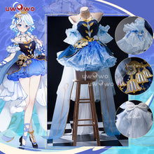 Load image into Gallery viewer, LAST BATCH UWOWO Genshin Impact Fanart Focalors Lily of the Valley Balll Gownn Dress Cosplay Costume