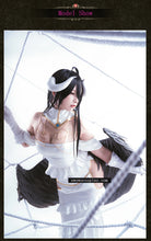 Load image into Gallery viewer, IN STOCK UWOWO Anime Albedo Cosplay Costume Halloween Christmas Costume Cos Women White Dress Albedoo Cosplay