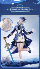 Load image into Gallery viewer, IN STOCK Furina Splash Art Focalors Cosplay Costume Game Genshin Impact【S-2XL】DokiDoki-SR Halloween Focalors Cosplay Hat