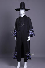 Load image into Gallery viewer, UWOWO Saja Boys Cosplay Collab Series: Kpop Huntrix Saja Boys ‘You Idol’ Jinu Black Cosplay Costume XS-3XL Halloween Costume