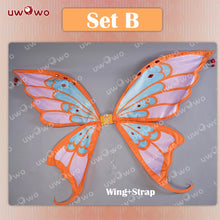 Load image into Gallery viewer, IN STOCK UWOWO Bloomm Enchantixx Season3 Stellaa Cosplay Costume Big Fairy Wings Cosplay Outfit Butterfly Fairy Wing