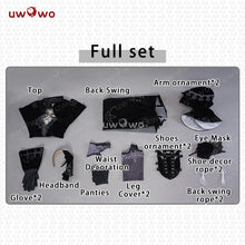 Load image into Gallery viewer, IN STOCK UWOWO Nierr: Automataa 2B Reincarnationn Alternatee Battler Outfit Cosplay Costume Dress Halloween Costumes