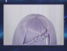 Load image into Gallery viewer, IN STOCK UWOWO Game Genshin Impact Noelle Cosplay Wig 35cm Short Game Hair Heat Resistant Synthetic Wigs