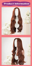 Load image into Gallery viewer, IN STOCK UWOWO Clawdeen Wolff Cosplay Wig Lace Wig Brown 80CM Long Hair Heat Resistant Halloween Cosplay Outfit Wig