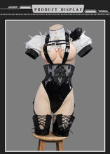 Load image into Gallery viewer, IN STOCK UWOWO Nierr:Automataa 2B Cosplay Costume Officer Uniform Halloween Costumes Uwowo×DISHWASHER1910 Yorhaa 2B Costumes