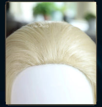 Load image into Gallery viewer, UWOWO Evelynn Wig Game League of Legends/LOL Coven Evelynn Cosplay Wig Lace wig Lace hair Long Hair Yellow Hair 90CM New Style