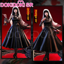 Load image into Gallery viewer, IN STOCK Osaragi Cosplay Costume Manga Anime DokiDoki-SR Women Black Dress Costume Ms. Osaragi Cosplay Halloween