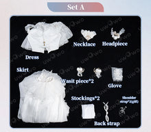 Load image into Gallery viewer, PRE SALE UWOWO Janus Cosplay Game Azurr Lanee Janus Oath Wedding Dress Bride Cosplay Costume Halloween Costume