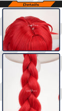 Load image into Gallery viewer, UWOWO Ukinami Yuzuha Wig Game Zenless Zone Zero ZZZ Ukinami Yuzuha Cosplay Wig Red Hair Long Hair Halloween Wig