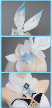 Load image into Gallery viewer, LAST BATCH UWOWO Genshin Impact Traveler Lumine Cosplay Costume Douji Bunny Suit Canon Aether&Lumine Cos Outfit Halloween Cos