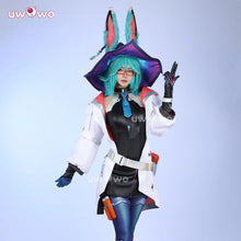 Load image into Gallery viewer, UWOWO Collab Series: LOL Aurora Witch Bunny Champion Cosplay Costume With Tail and Hat Halloween Costume