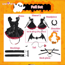 Load image into Gallery viewer, UWOWO Collab Series:Mikku Cosplay Devil Cosplay Costume with Wings Halloween Cosplay Costume