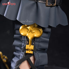 Load image into Gallery viewer, UWOWO Herta Shoes Boots Game Honkai Star Rail The Herta Witch Cosplay Shoes Boots with Accessory lloween Shoes