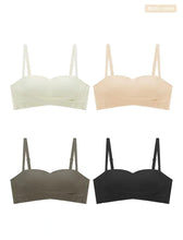 Load image into Gallery viewer, Big Breasts Underwear Sexy Lingerie S-Xl Plus Size Front Buckle Seamless One-piece Bra Cup Invisible Strapless Bra For Women
