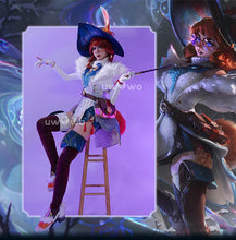Load image into Gallery viewer, IN STOCK UWOWO League of Legends/LOL: Aurora Witch Bunny Champion Cosplay Costume With Tail Halloween Costume