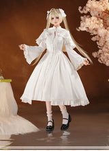 Load image into Gallery viewer, UWOWO Collab Series: Anime Soraaa Kasuganoo Casual Wear Cosplay Costume S-XL White Dress Halloween Costume