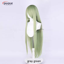 Load image into Gallery viewer, 73 Colors 100cm Long Straight Cosplay Wig Anime Compatible Universal Omopinenet Heat Resistant Synthetic Hair Wigs + Wig Cap