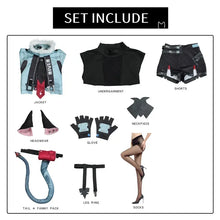 Load image into Gallery viewer, Zenless Zone Zero Jane Doe Adult Cosplay Carnival Anime Uniform Halloween Party Masquerade Women's Game Costume