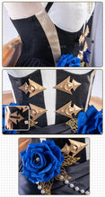 Load image into Gallery viewer, IN STOCK UWOWO Navia Cosplay Game Genshin Impact Fanart Navia Gown Dress Cosplay Costume Halloween Costume