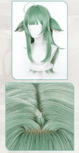 Load image into Gallery viewer, IN STOCK UWOWO Honkai Star Rail Huohuo Cosplay Wig HSR Huo Huo Cosplay Wigs Green Middle Hair